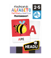 Flashcards Alfabeto Tattile e Fonetico Montessori