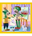 3 Puzzle in 1 - Treflikow: Insieme è Divertente