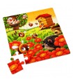 3 Puzzle in 1 - Puzzlika: I Miei Animali Preferiti