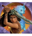 3 Puzzle da 49 Pezzi - Raya e l'Ultimo Drago