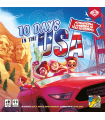 10 Days in the USA - Gioco da Tavolo Educativo per Famiglie - Strategia e Avventura per 2-4 Giocatori, Età 8+