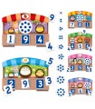 Tombola Tattile dei Numeri Montessori