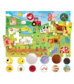 Tactile Puzzle Montessori