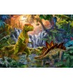 Puzzle da 100 Pezzi XXL - L'Oasi dei Dinosauri