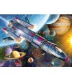 Puzzle da 100 Pezzi XXL - Missione nello Spazio