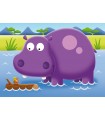 4 Puzzle in 1 - My First Puzzles: Safari