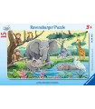 Puzzle da 15 Pezzi - Gli Animali dell'Africa