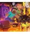3 Puzzle da 49 Pezzi - Minecraft
