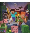3 Puzzle da 49 Pezzi - Minecraft
