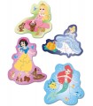 4 Puzzle in 1 - My First Puzzle: Principesse Disney