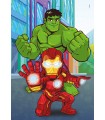 3 Puzzle da 48 Pezzi Play For Future Super Hero Adventures