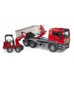  MAN TGS Camion Container Ribaltabile con Schaeffer