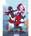 2 Puzzle da 20 Pezzi Play For Future Super Hero Adventures