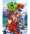 2 Puzzle da 20 Pezzi Play For Future Super Hero Adventures