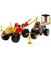 Ninjago - Battaglia su Auto e Moto di Kai e Ras