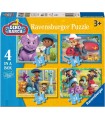 4 Puzzle in 1 - Dino Ranch