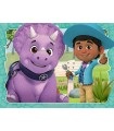 4 Puzzle in 1 - Dino Ranch