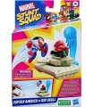 Marvel - Stunt Squad Eroi Vs. Cattivi: Captain America Vs. Teschio Rosso