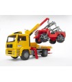 MAN TGA Camion Trasporto Jeep