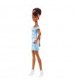 Barbie Fashionistas Capelli Raccolti e Abito Jeans Sbiancato