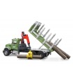 Trasporto Tronchi con Gru MACK Granite