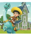 3 Puzzle da 49 Pezzi - Dino Ranch