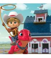 3 Puzzle da 49 Pezzi - Dino Ranch