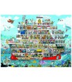 Puzzle 1500 pz Triangolare Cruise Lyon