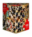 Puzzle da 1000 Pezzi Triangolare - Black or White, Degano
