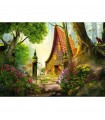 Puzzle da 1000 Pezzi - Georgia Fellenberg: Casa nella Radura