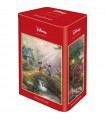 Puzzle da 500 Pezzi - Astuccio di Latta - Thomas Kinkade: Topolino e Minnie Sweetheart Bridge