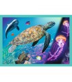4 Puzzle in 1 - The Mysterious World of Animals