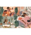 Puzzle da 1000 Pezzi UFT - Yoga, Cats & Coffee: Hello Morning