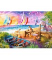Puzzle da 1000 Pezzi UFT - Vacay Time: Sailboats View