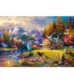 Puzzle da 1500 Pezzi Rifugio in Montagna