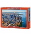 Puzzle da 500 Pezzi - Tramonto Su Manhattan