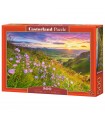 Puzzle da 500 Pezzi - Campanule all'Alba