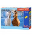 Puzzle da 260 Pezzi - I Cavalli Invernali