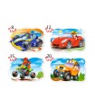 4 Puzzle in 1 Sagomato - Corsa Divertente