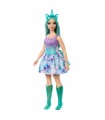 Barbie - Fairytale: Bambola Unicorno Lilla