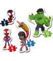 4 Puzzle in 1 - My First Puzzles: Spidey & Friends
