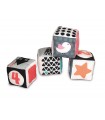 Baby Clementoni Baby Blocks Black White