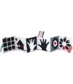 Baby Clementoni Baby Book Black Withe