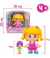 Pinypon - Personaggio 17 cm da Decorare Pop & Art