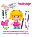 Pinypon - Personaggio 17 cm da Decorare Pop & Art