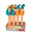 MAXI TUBO SPARA ACQUA 48 CM 2 ASS. DISPLAY 12 PZ