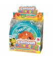 FREESBE CARTOON MORBIDO DINO/RANA DIAM. 20,5 CM
