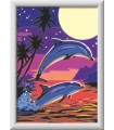 CreArt Serie E Classic - Delfini al Chiaro di Luna