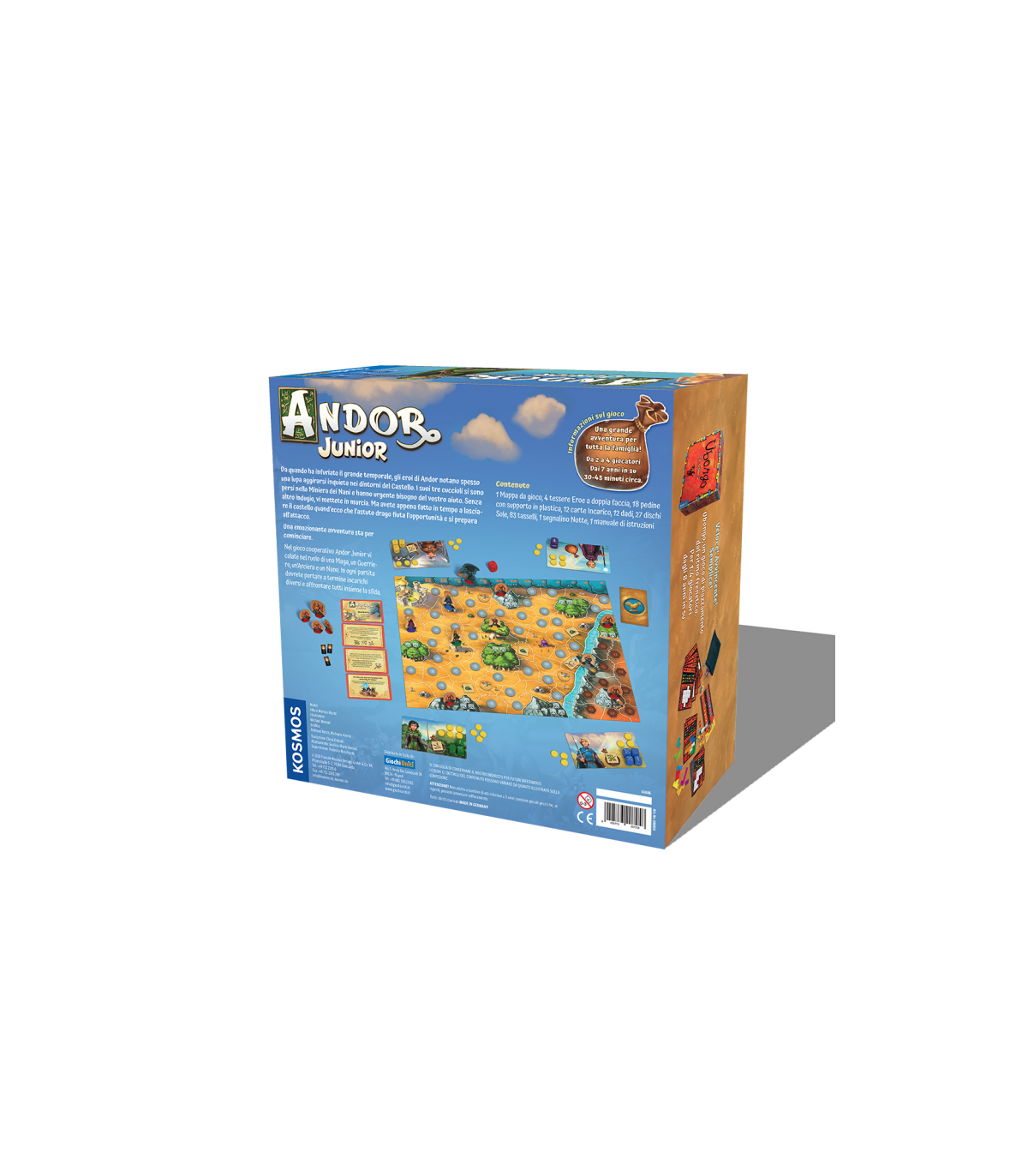 KOSMOS Le leggende di Andor - Le leggende perdute, gioco da