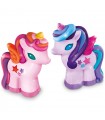 Modella & Dipingi - Unicorni Glitter 3D